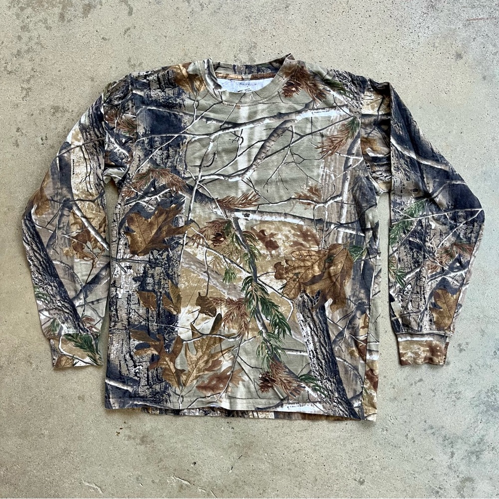 Realtree Long Sleeve T Shirt Large
